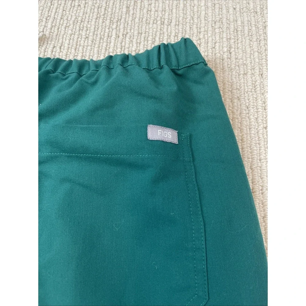 FIGS Men's XL Technical Collection Scrub Pants Flat Front Straight Leg Green